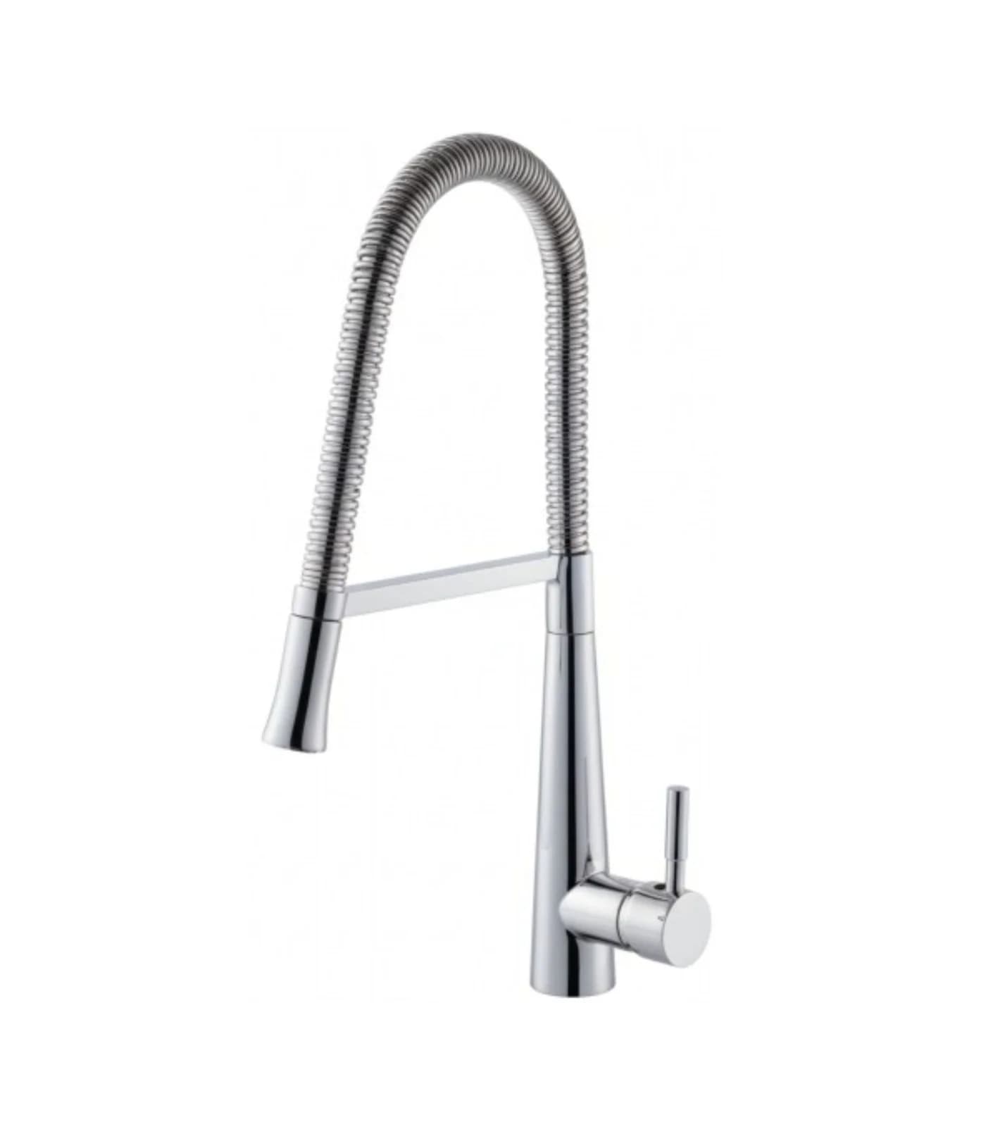 Mitigeur Cuisine Chromé avec Douchette Flexible Inox Anticalcaire – UM-2023-CR