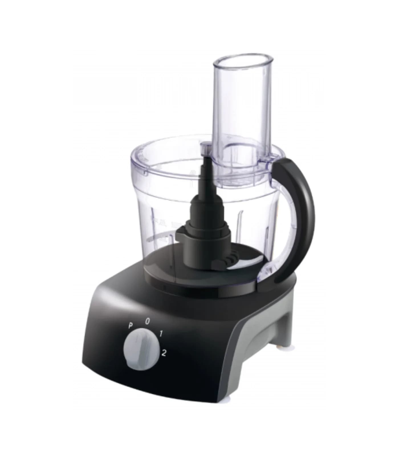 Robot Multifonction 450W 2L avec Râpe Hachoir Presse-Agrumes 2 Vitesses + Pulse – PERM-3010