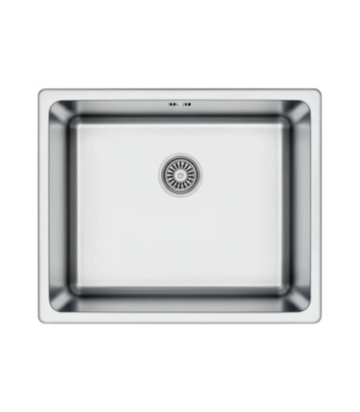 Évier Carré 1 Bac Inox 301 Satiné 540 mm – EKE-540-ASS