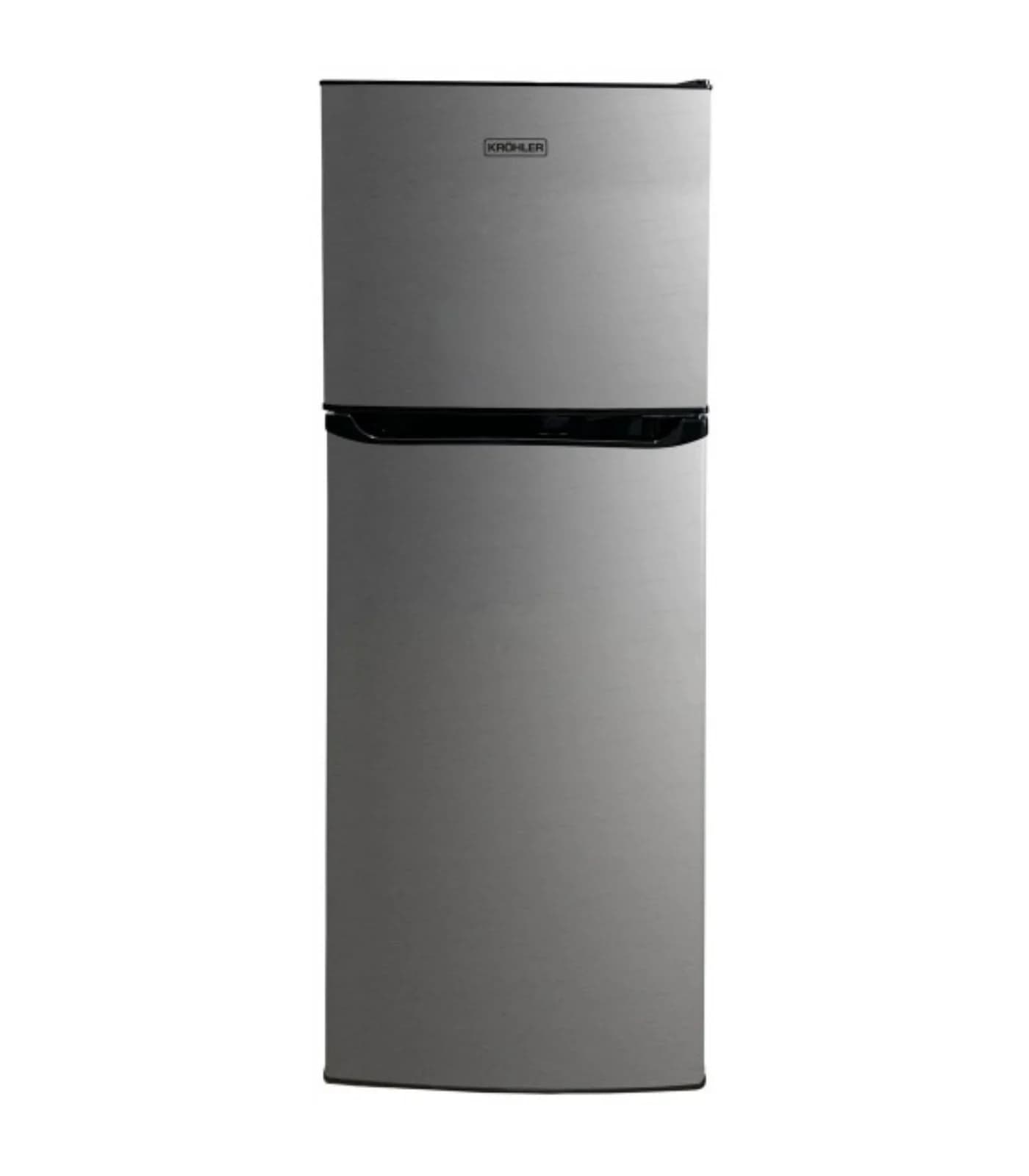 Réfrigérateur Double Porte Statique 296 L Gris A+ avec Congélateur 71 L – KRG-395-G-G