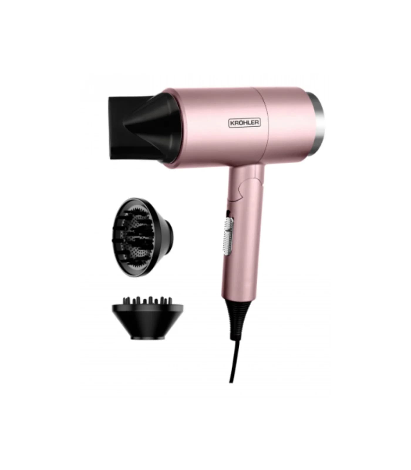 Sèche-Cheveux 2200W avec Diffuseur Concentrateur Cool Air Poignée Pliable – PESC-021