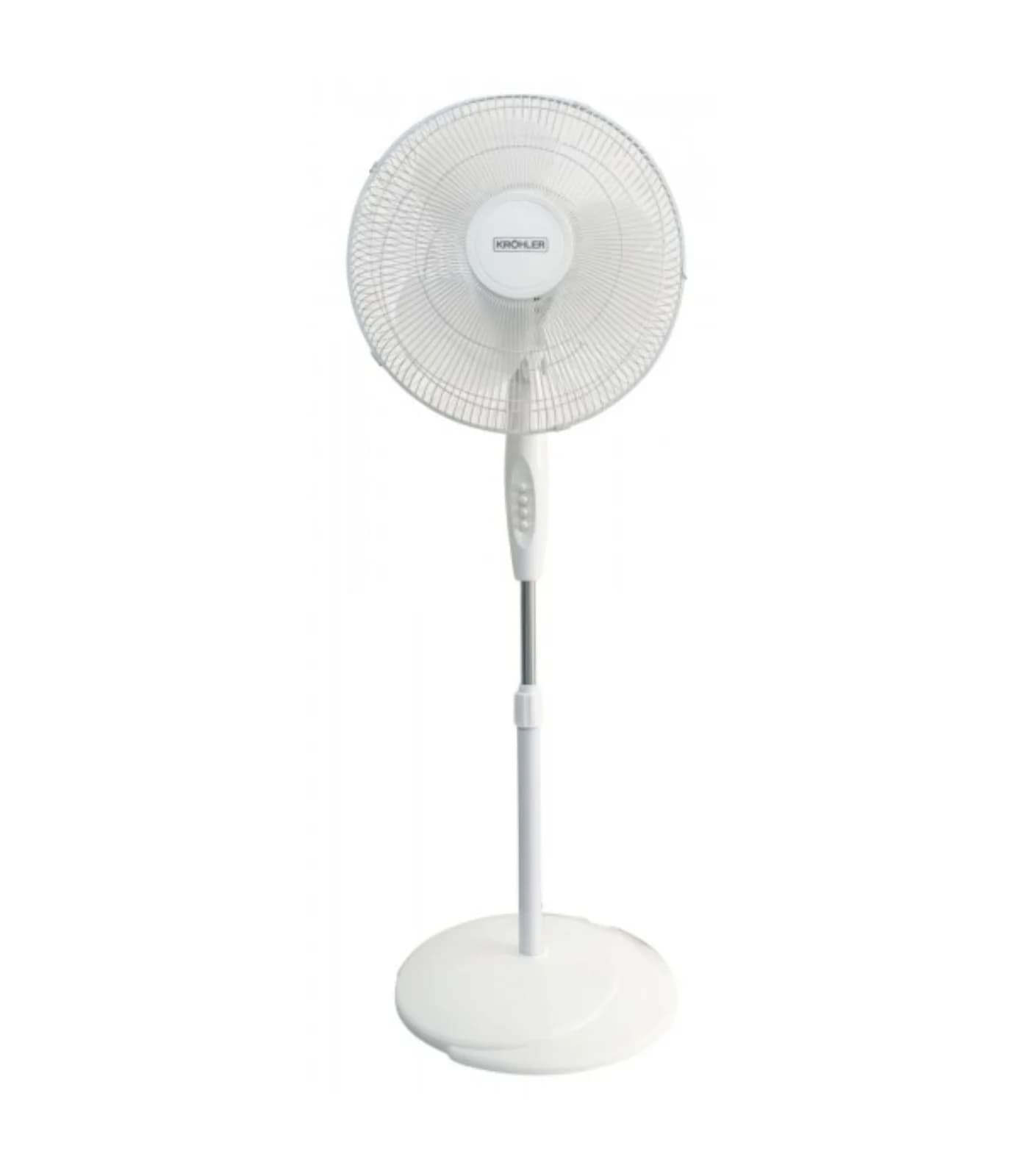 Ventilateur sur Pied 40 cm 45W 3 Vitesses avec Oscillation 85° – ST-40-16-ELE