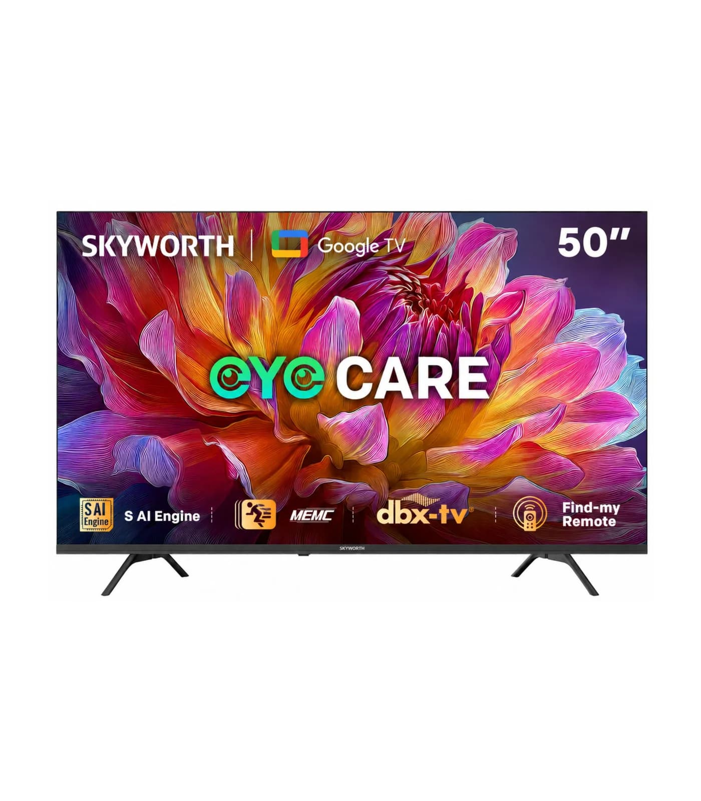 Téléviseur Smart Google TV LED 50 Pouces Frameless - 4K UHD avec Récepteur Intégré - 50G6500H