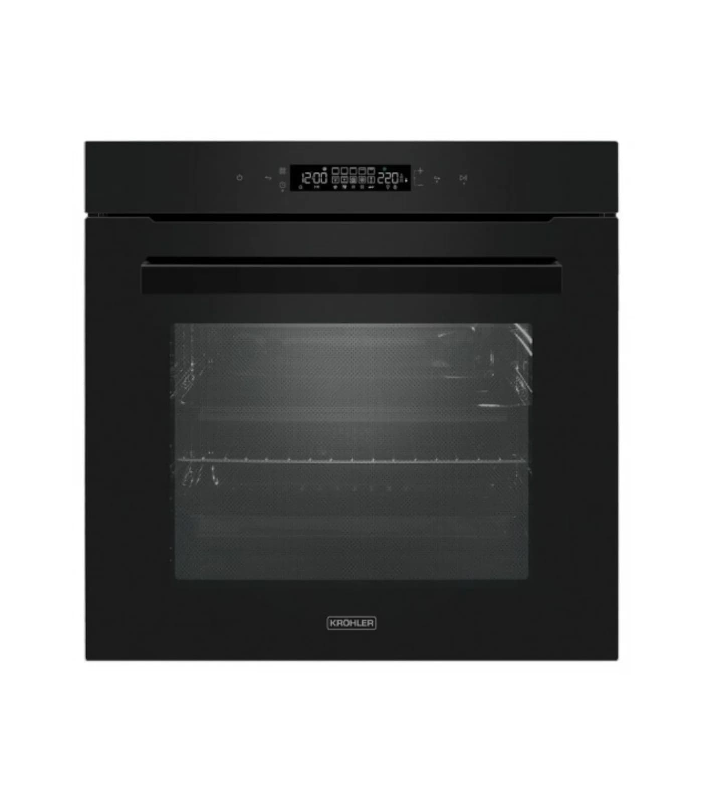 Four Encastrable Électrique Slim 60 cm 70L Air Fryer Tactile avec Tournebroche – FEE-6AT9-BL