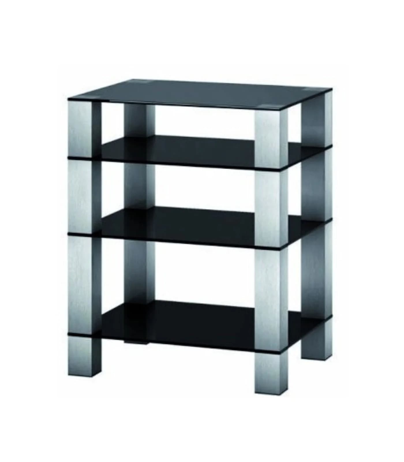 Meuble TV avec Support Écran Rotatif et Rangements – RX-5040-B-HBLK