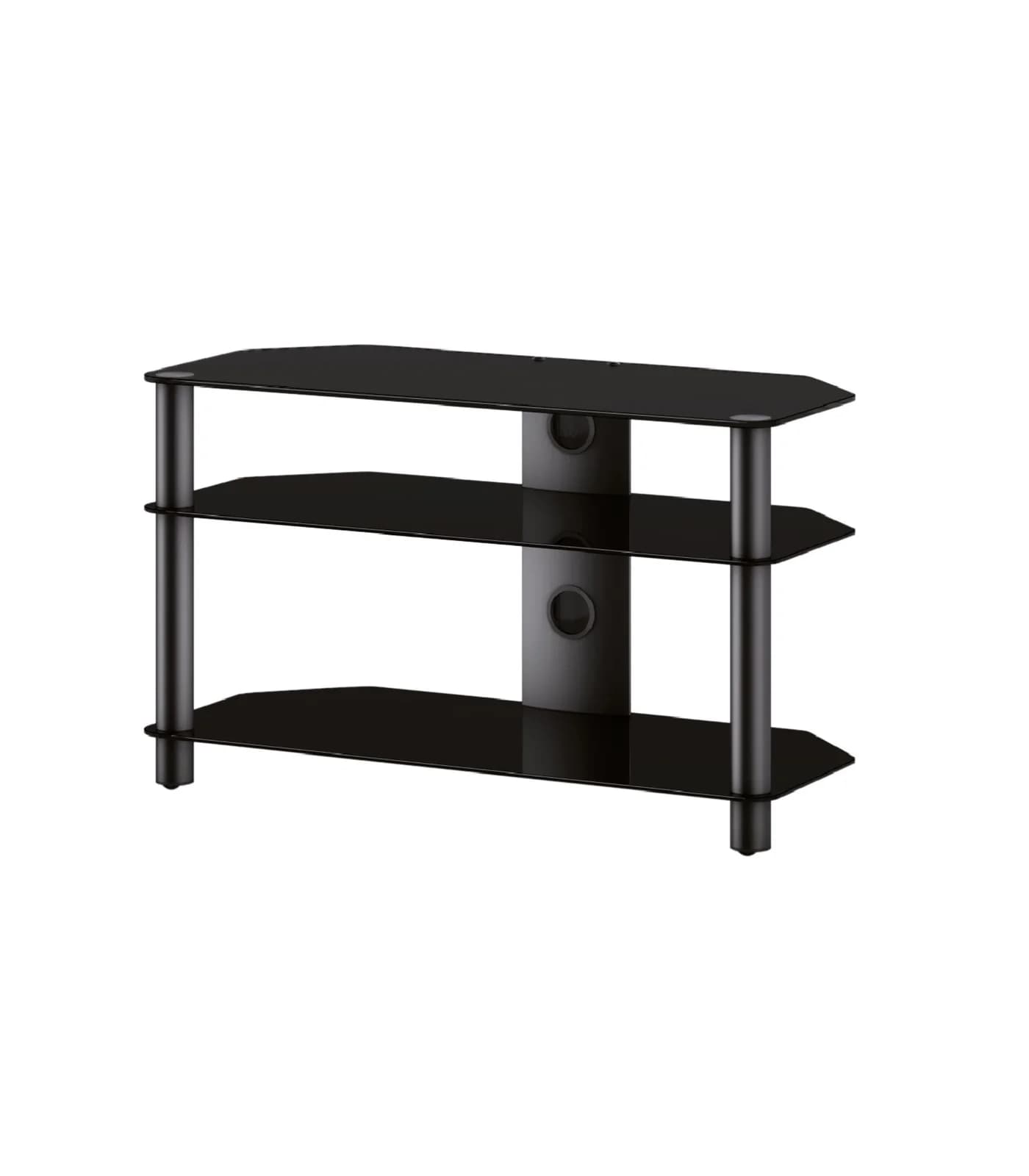 Meuble TV Design Salon avec Support Télévision – NEO-395-B-HBLK