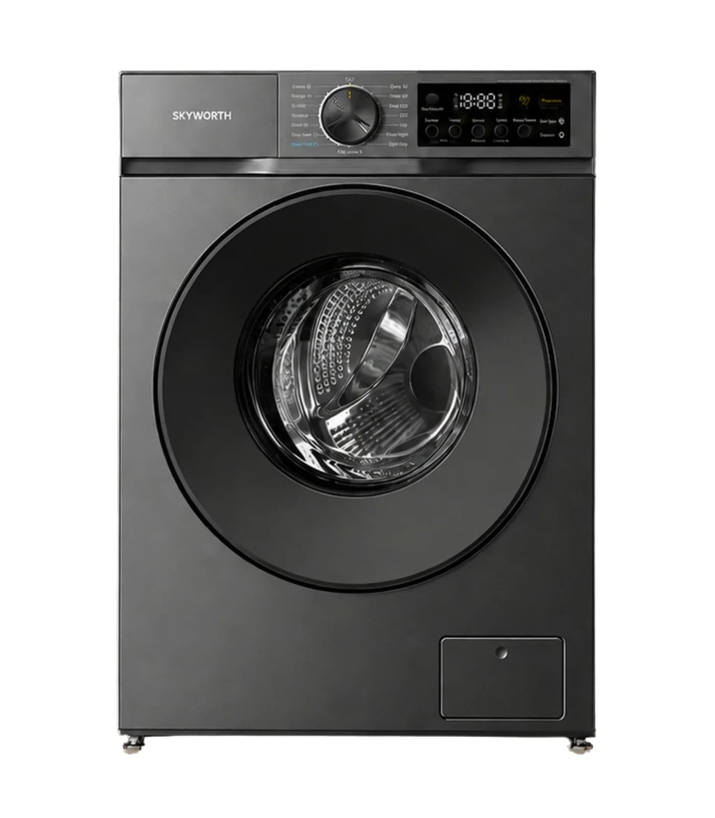 Machine à Laver Hublot 9kg - 1400 Tr/min - Moteur Inverter BLDC - F904R3NB - Gris Foncé